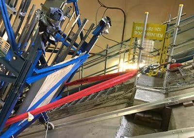 Lift installation at Crossrail