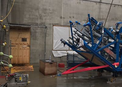 Lift installation at Crossrail