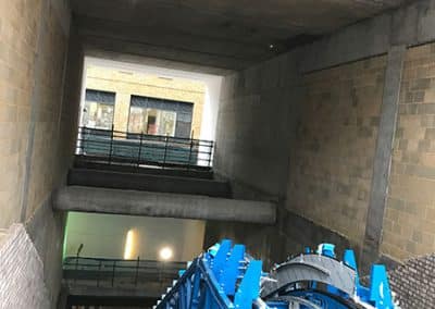 Liftout-Crossrail lift installation